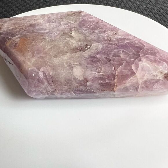 Amethyst Crazy Lace Crystal Diamond / Rhombus (#4) - Picture 3 of 10